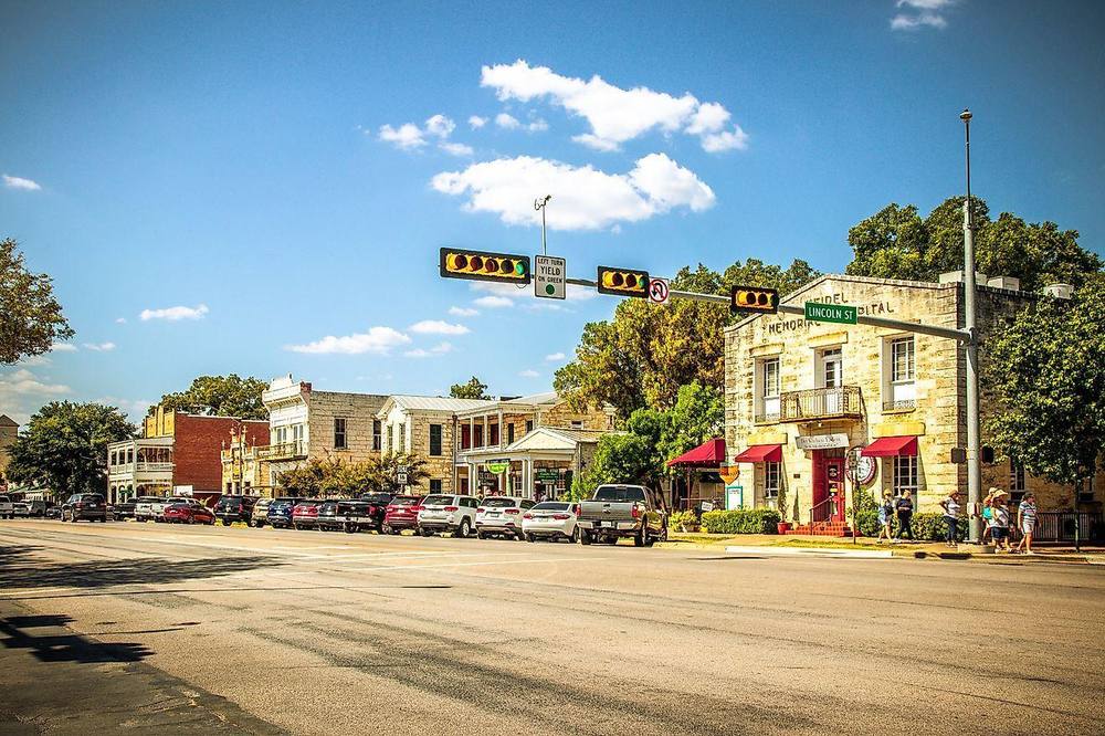 Residential neighborhood in Howe Texas