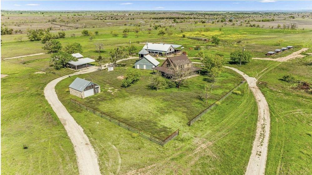 Residential neighborhood in Needville Texas