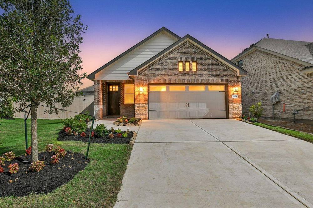 Residential neighborhood in Waller Texas